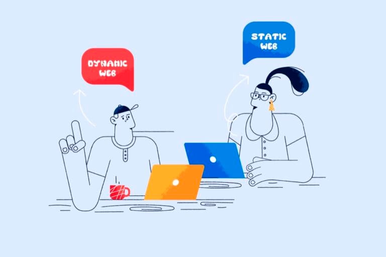 what to choose between dynamic vs static web
