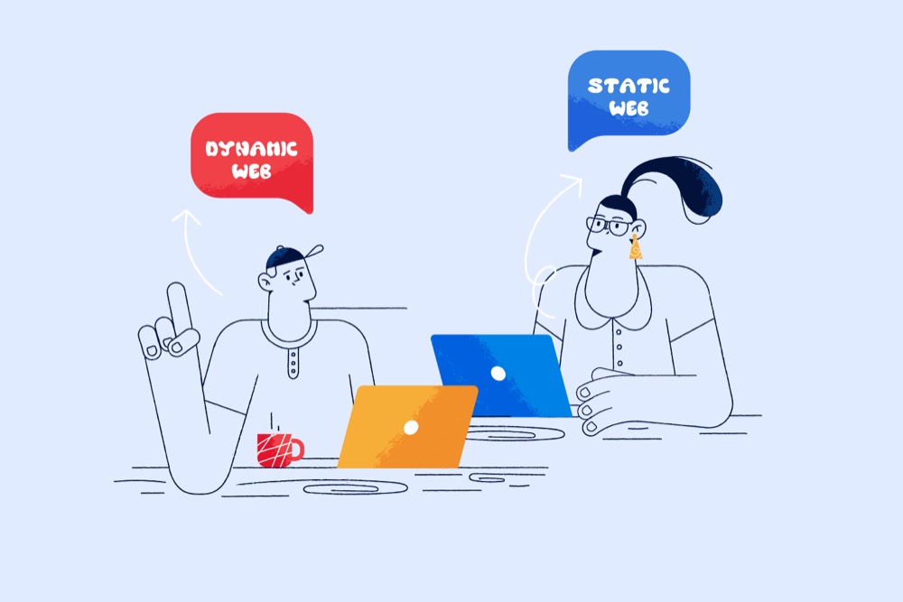 what to choose between dynamic vs static web