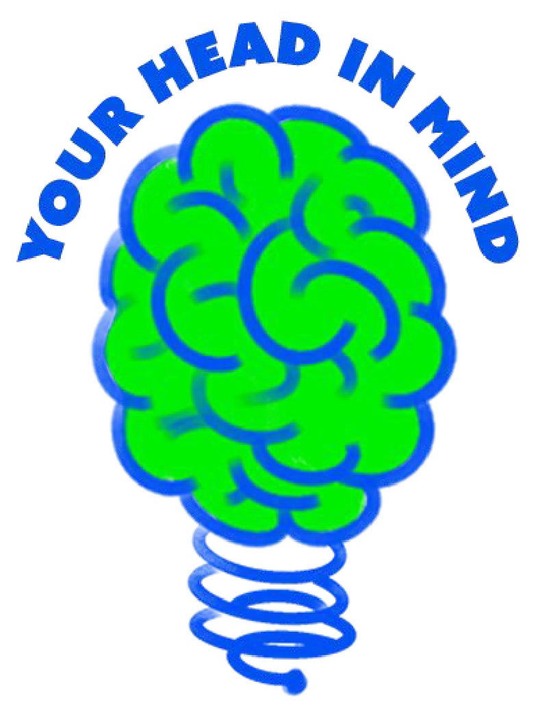 your head in mind brain logo