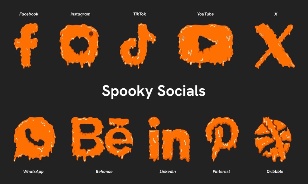 halloween social media sets