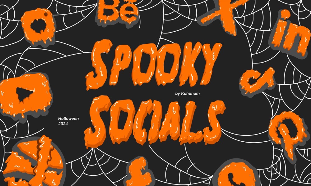 halloween social media icon sets