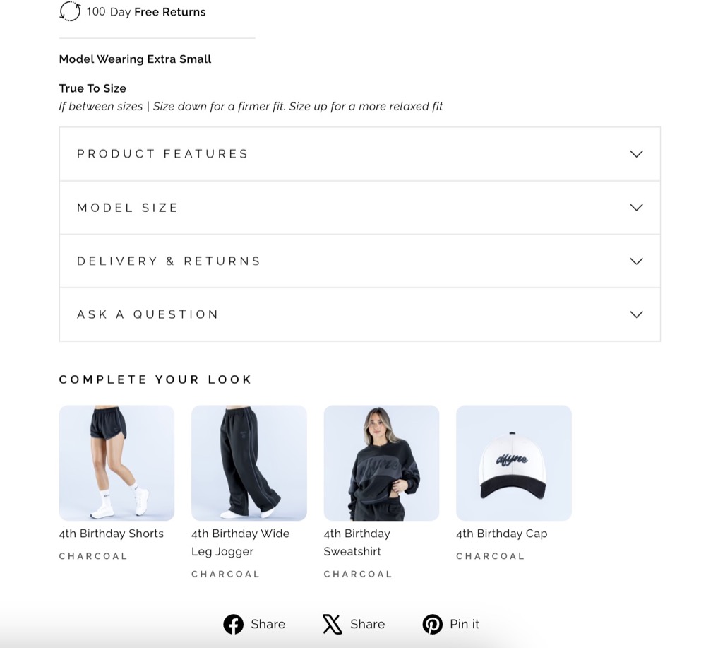 dfyne product page