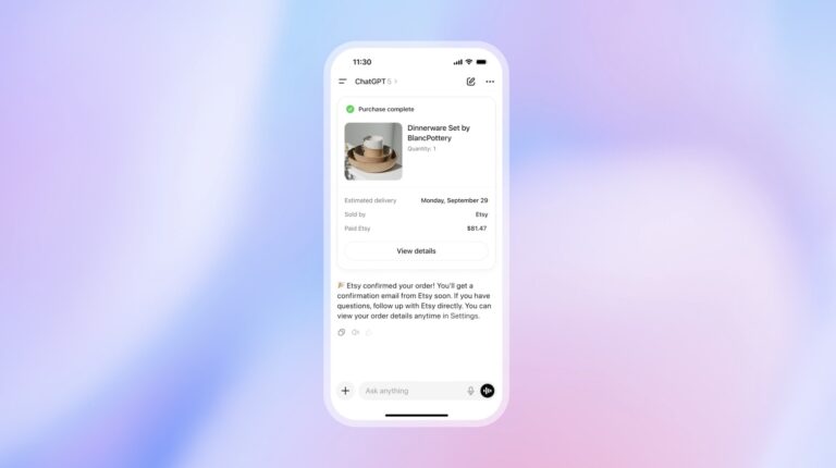 Screenshot of phone with ChatGPT screen.