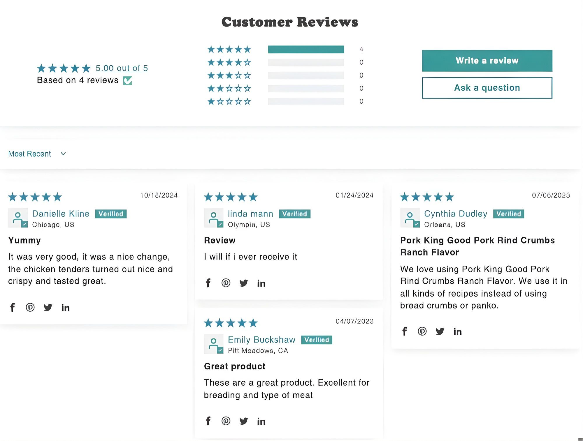 customer reviews
